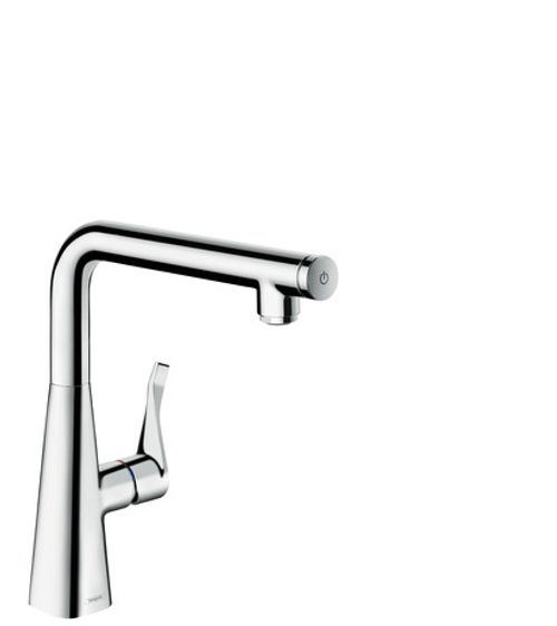 Hansgrohe-HG-Spueltischmischer-260-Metris-Select-M71-1jet-chrom-14847000 gallery number 1